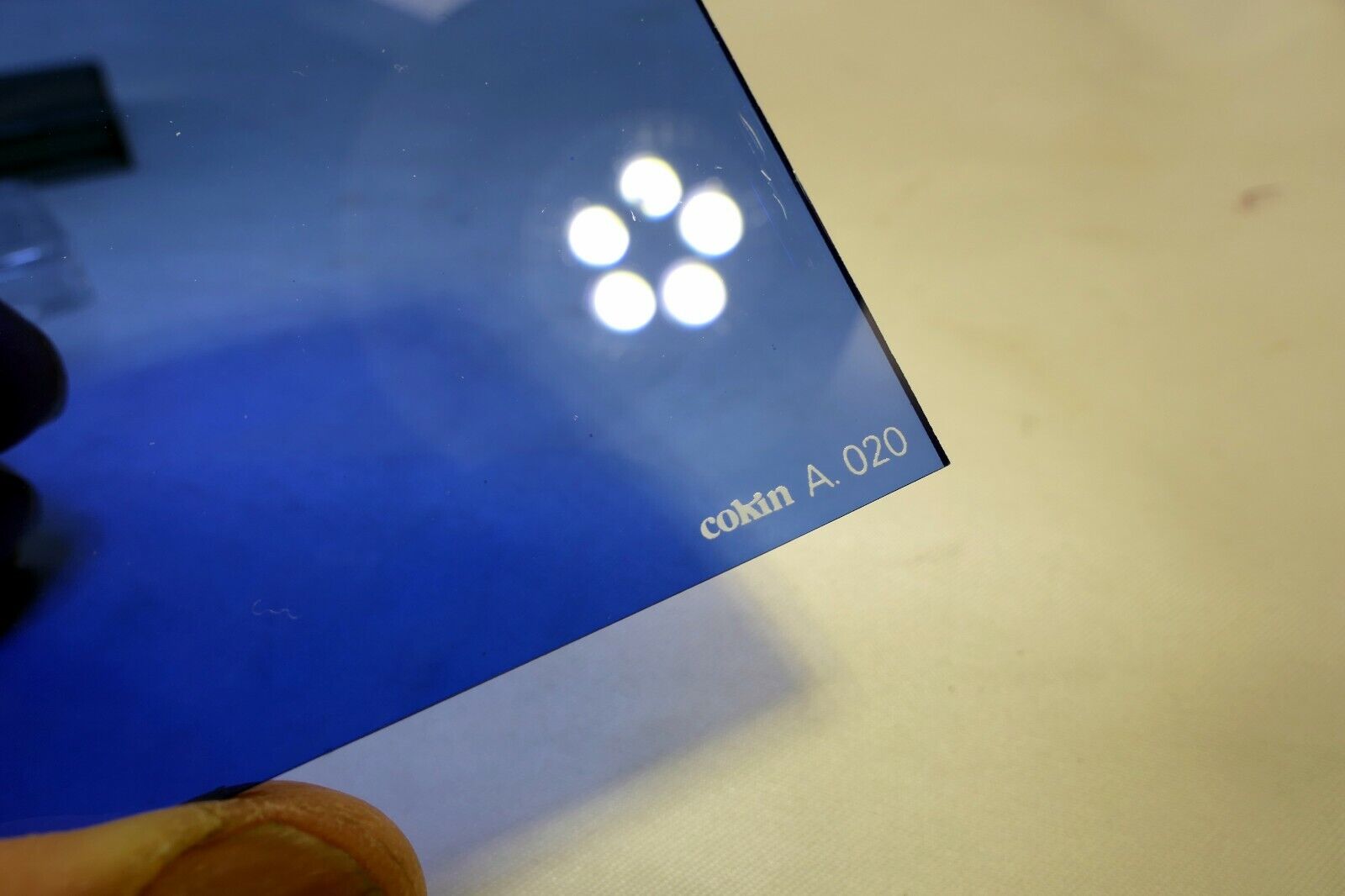 Cokin A 020 Blue 80A (A020) Lens Filter square A series made in France