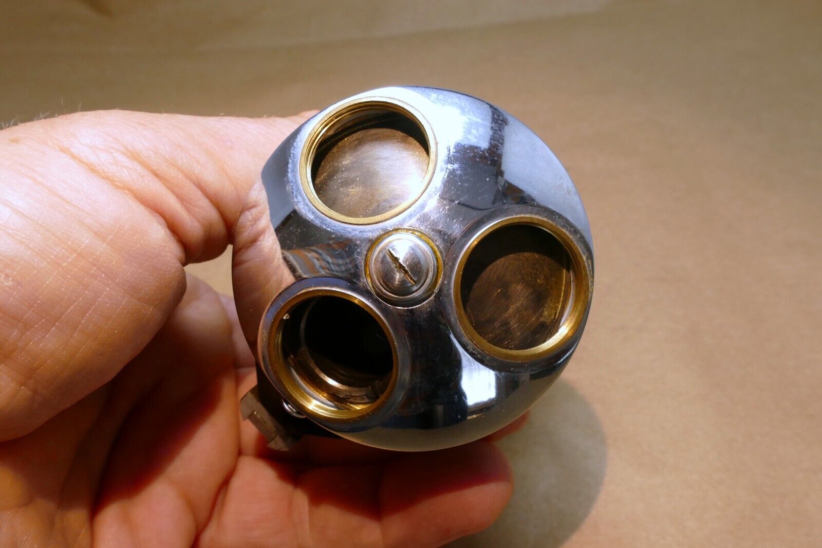 Tube and Turret for BAUSCH & LOMB Optical BRASS MICROSCOPE 1938 272654