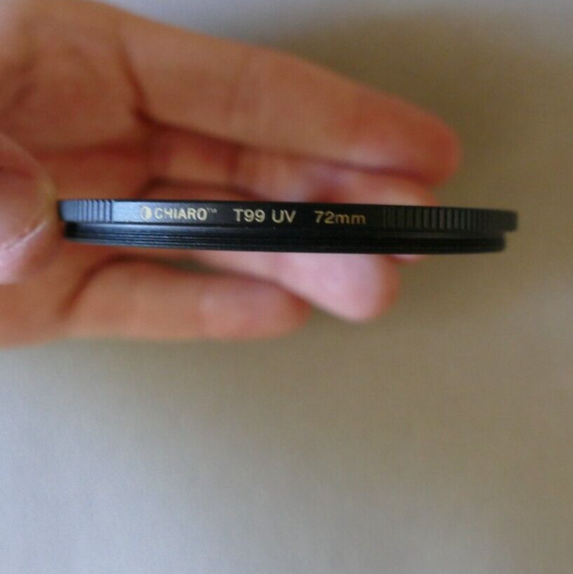 Chiaro 72mm T99 UV Filter Digital multi-coated wide angle thin profile