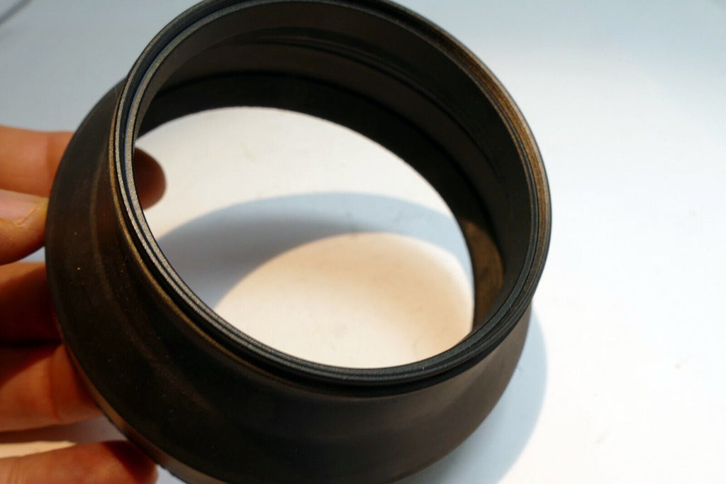 77mm Female Thread Lens Hood Shade rubber collapsible threaded