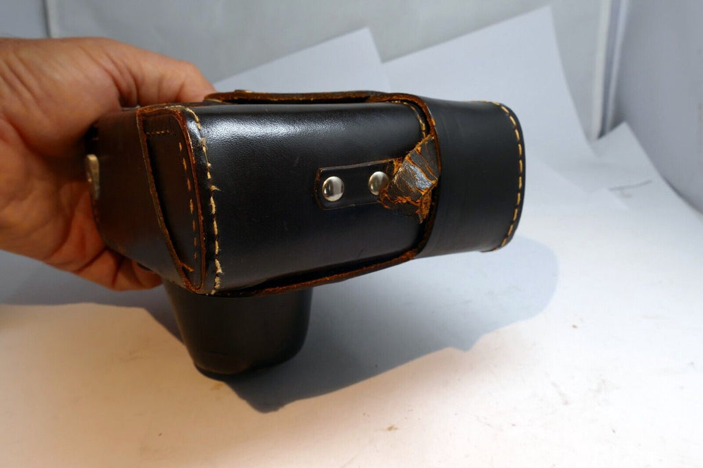 Argus C3 Matchmatic camera leather case black  brick Top Grain  Cowhide USA