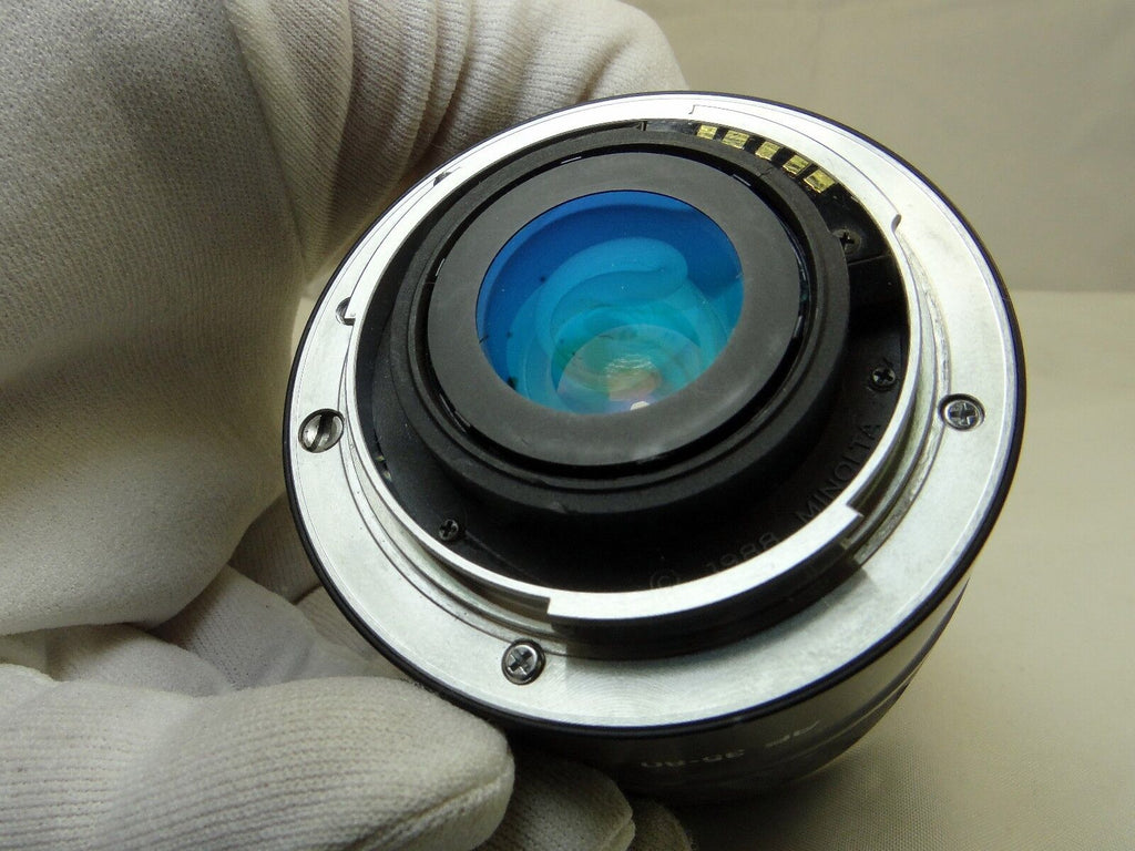Minolta 35-80mm f4-5.6 Lens Maxxum Haze inside - Parts or Repair AS IS
