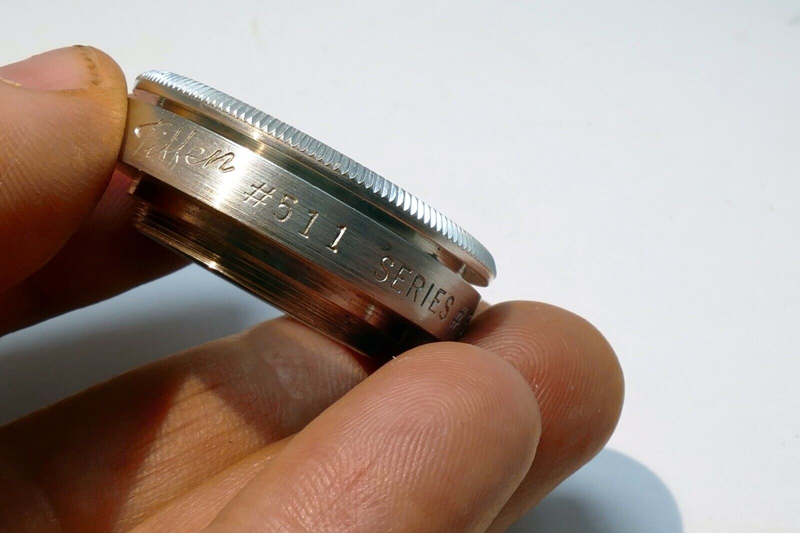 Tiffen  # 511  series 5 adapter holder Filter for drop in w/ retaining ring