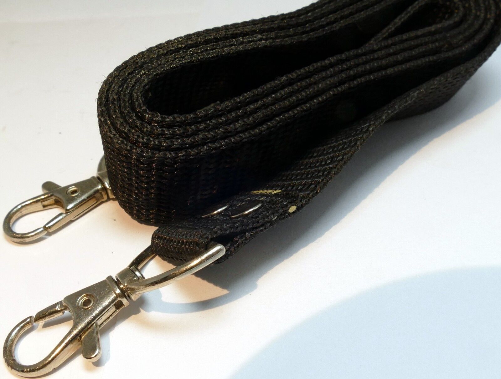 Shoulder Strap 2.5cm wide Neck for camera case bag snap on clips metal