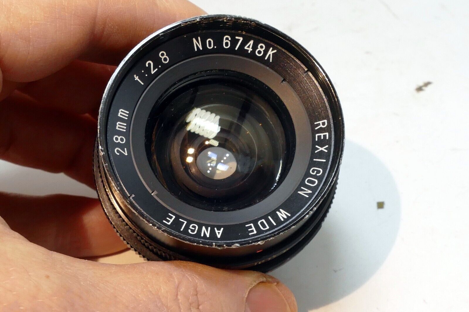 Rexigon 28mm f2.8 wide angle T2 Mount w/M42 Mount - AS IS Parts or Repair