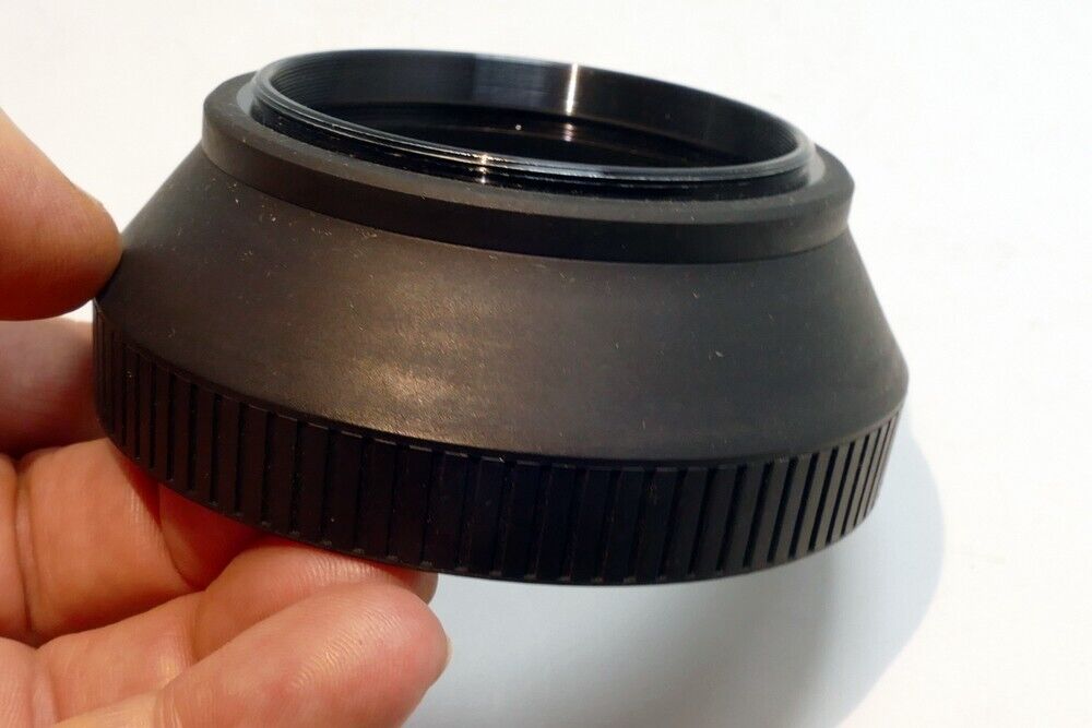 62mm Lens Hood screw in threaded rim Shade collapsible zoom