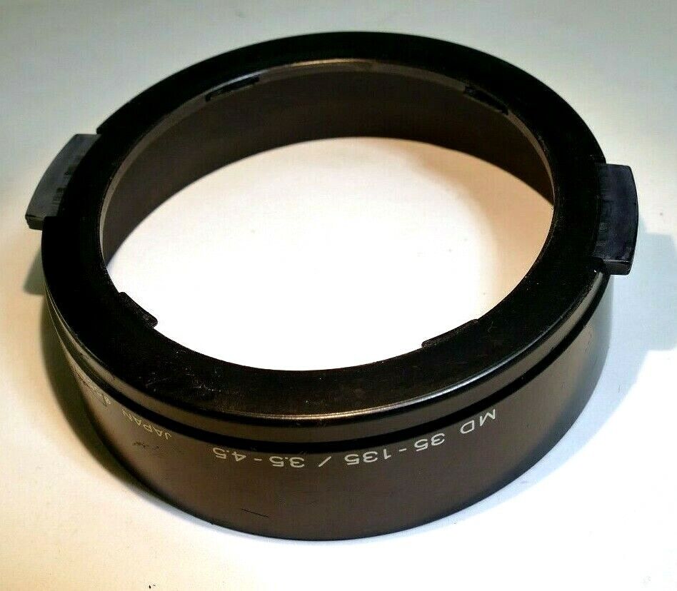 Minolta 55mm Lens Hood snap on for 35-135mm f3.5-4.5 MD Rokkor