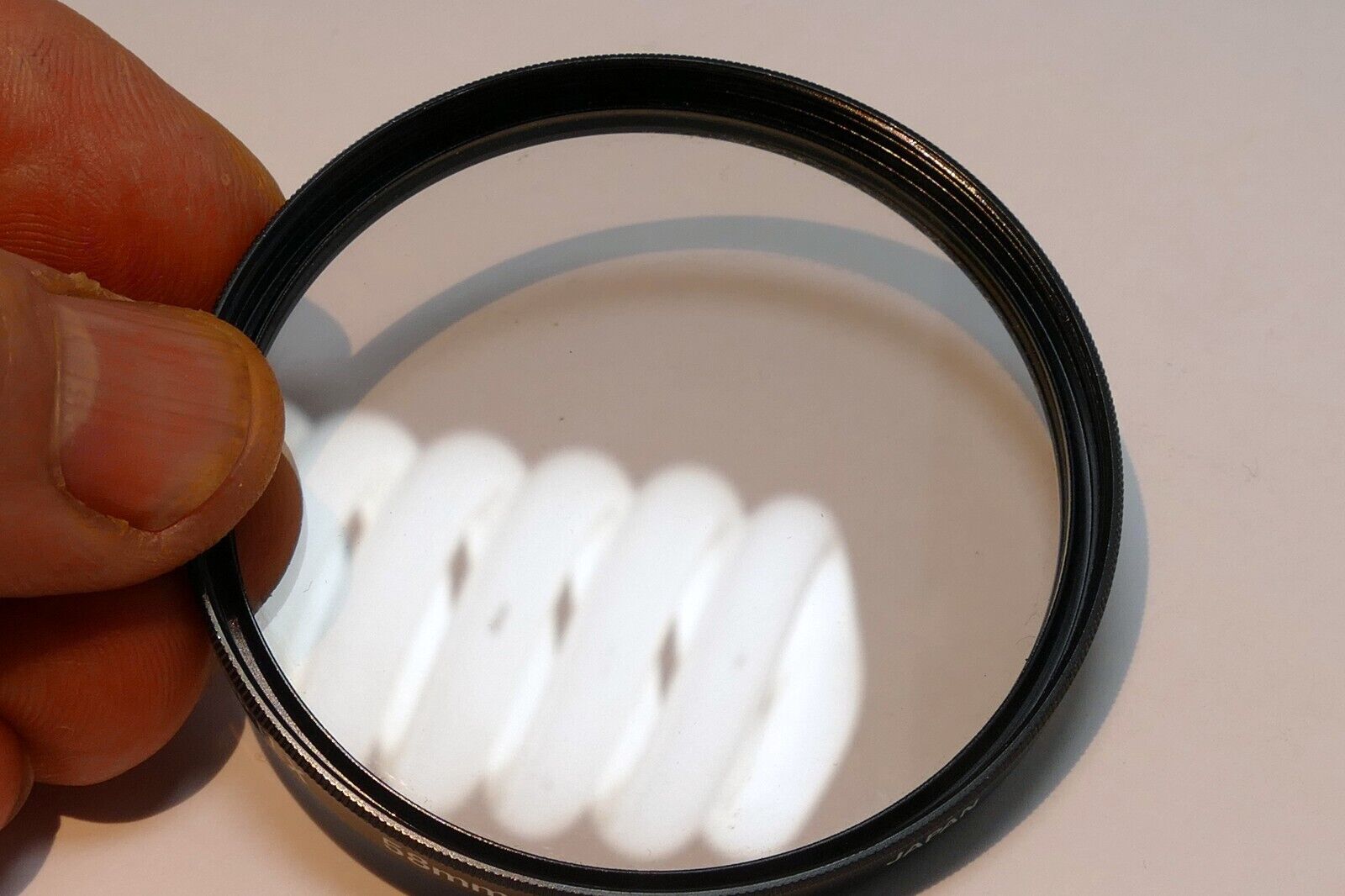 Optex 58mm lens filter 1A skylight warming