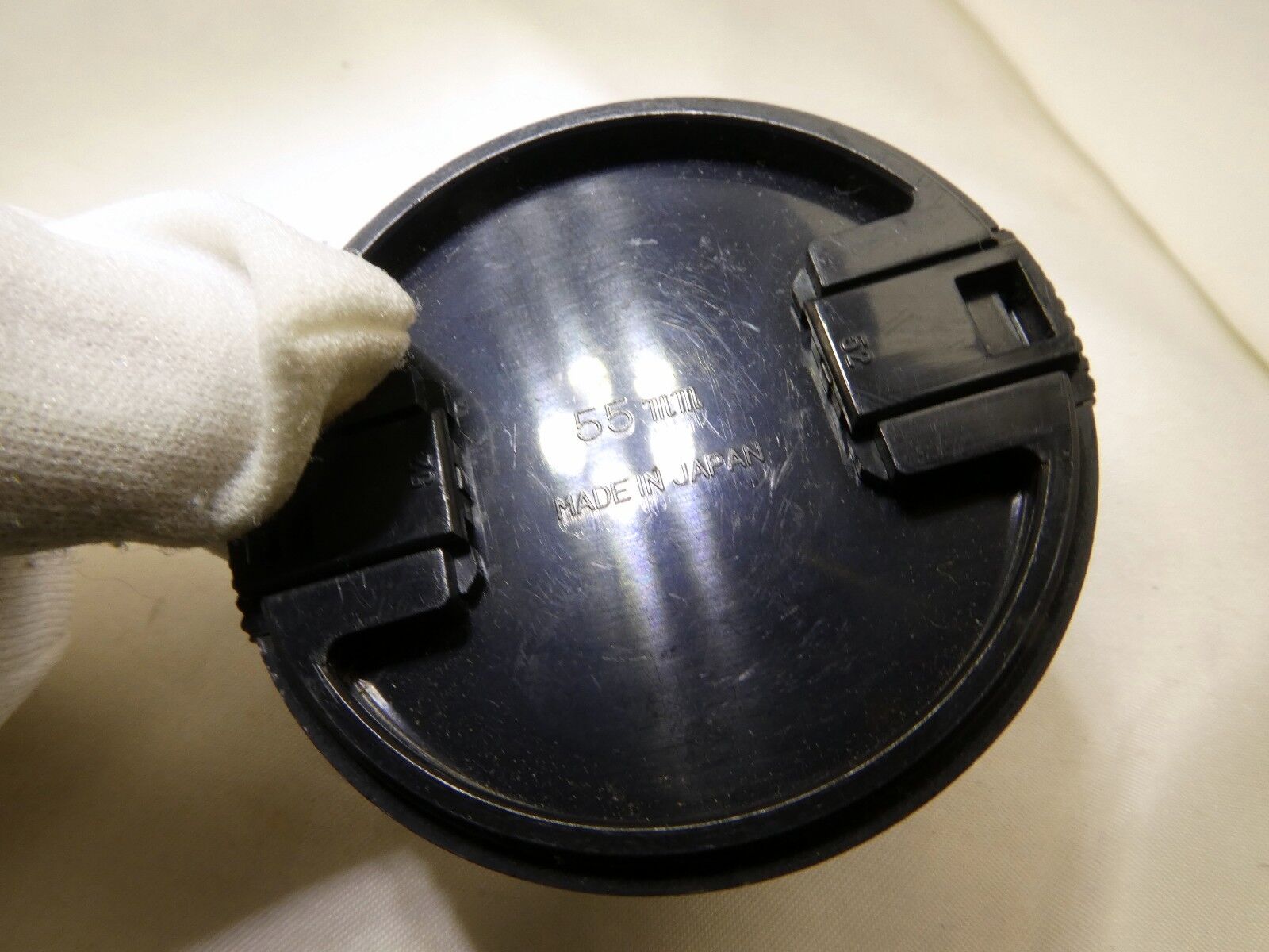 Sigma 55mm Front Lens Cap Snap on type all Black