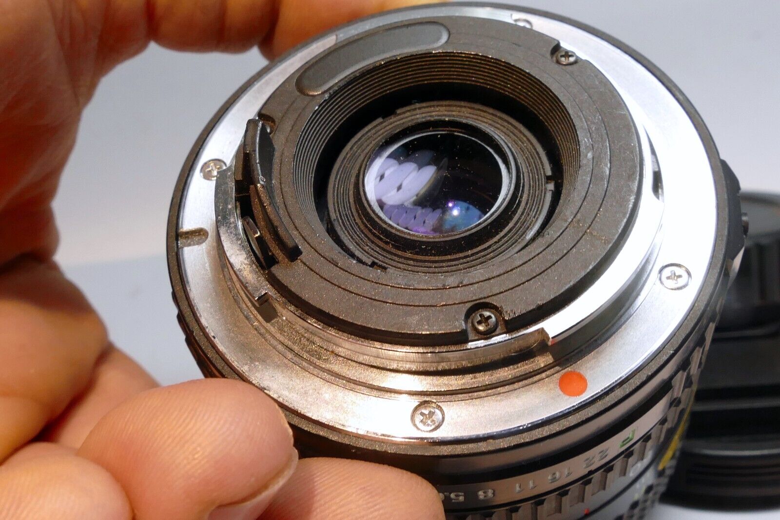 Ricoh Rikenon 35-70mm f3.4-4.5 PK Pentax Lens w fungus inside as is for parts