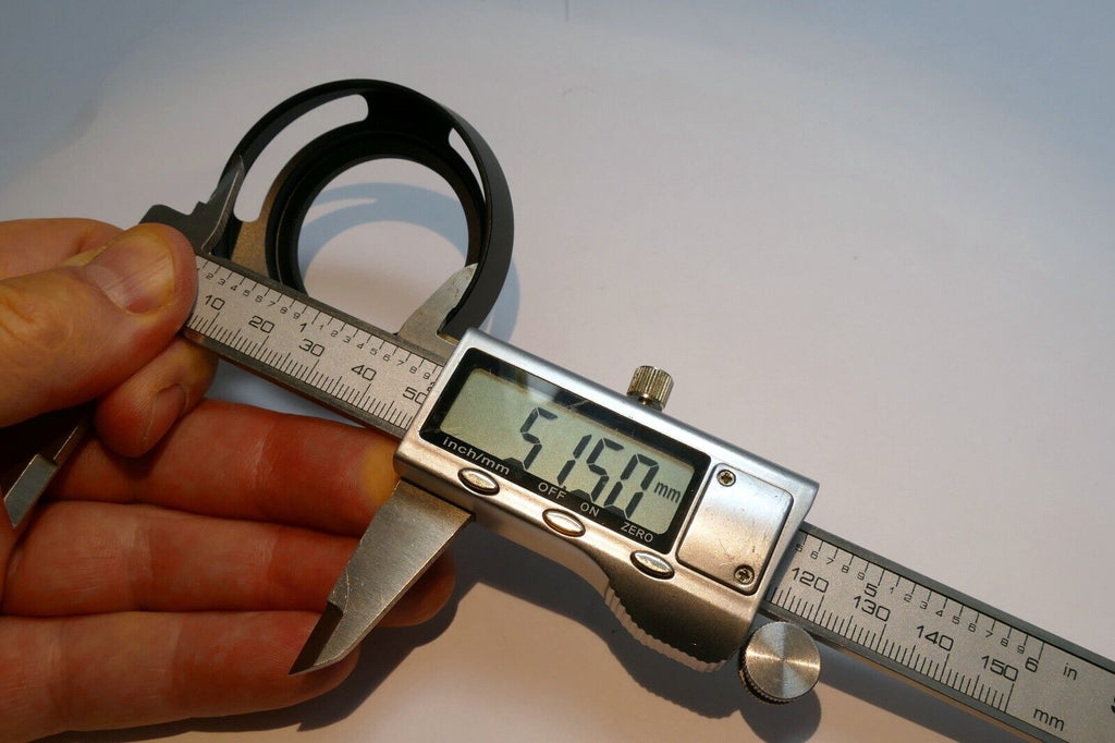 39mm Vented Lens hood shade Double threaded  (52mm front threads)