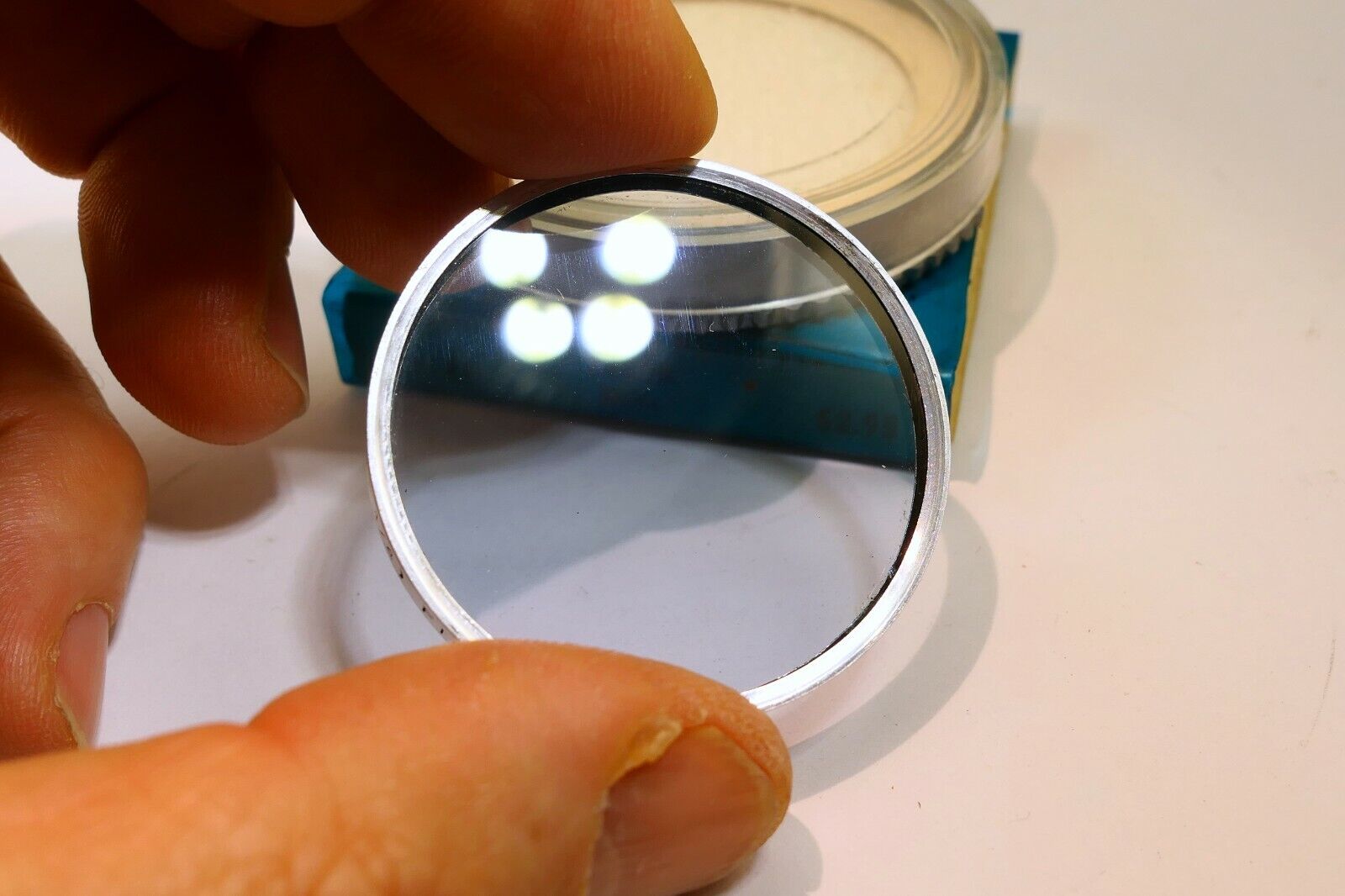 Harrison Duraline #33  B-1/4 Blue cooling series 6 VI drop in type Lens Filter