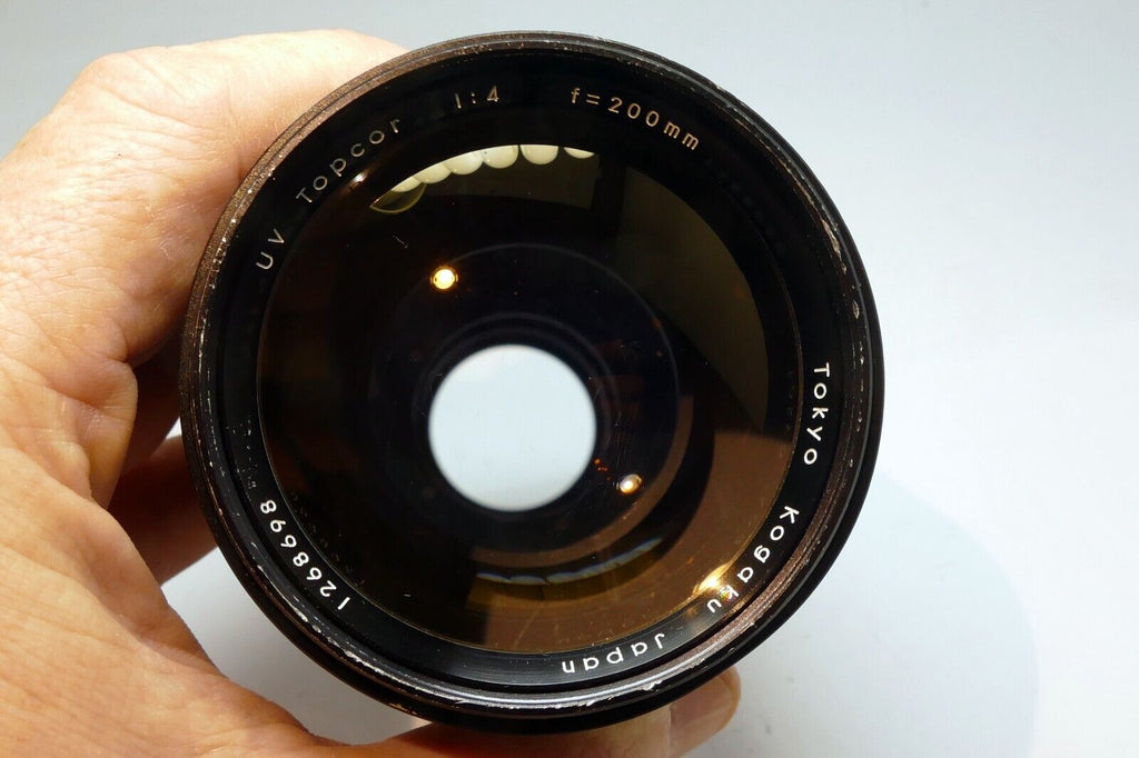 Topcon UV Topcor 200mm F4 Lens Telephoto prime - problem with Focus Ring