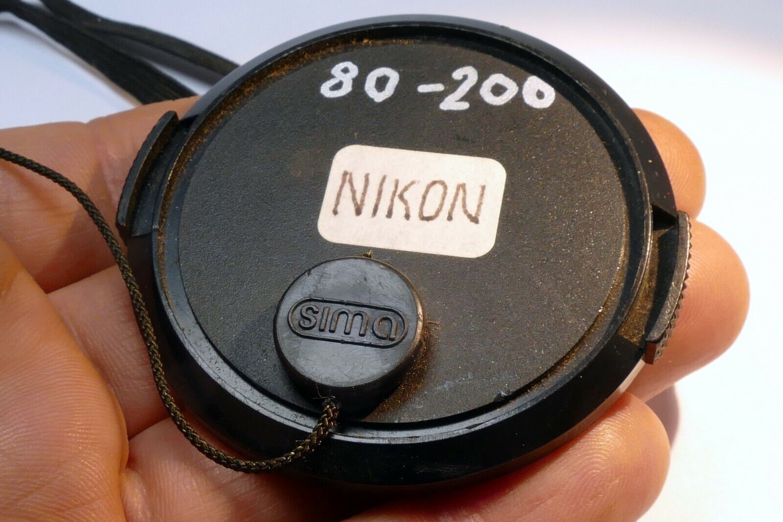 55mm Lens Front Cap snap on 80-200mm lens