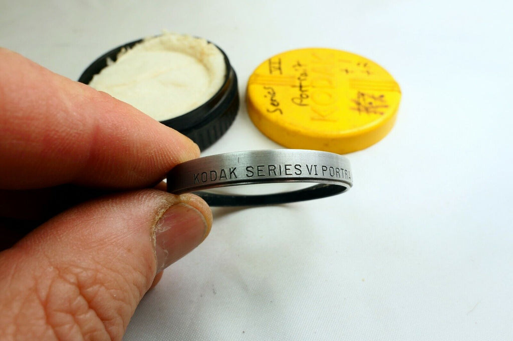 Kodak +2 +1 Potrait lot of two Filter lens series VI 6 drop in 41.5mm