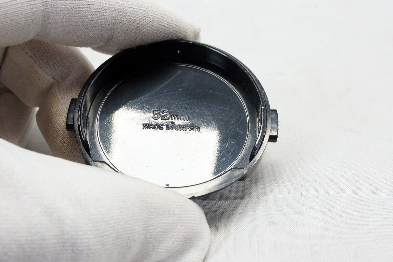 Nikon 52mm Black Lens Cap snap on type vintage genuine