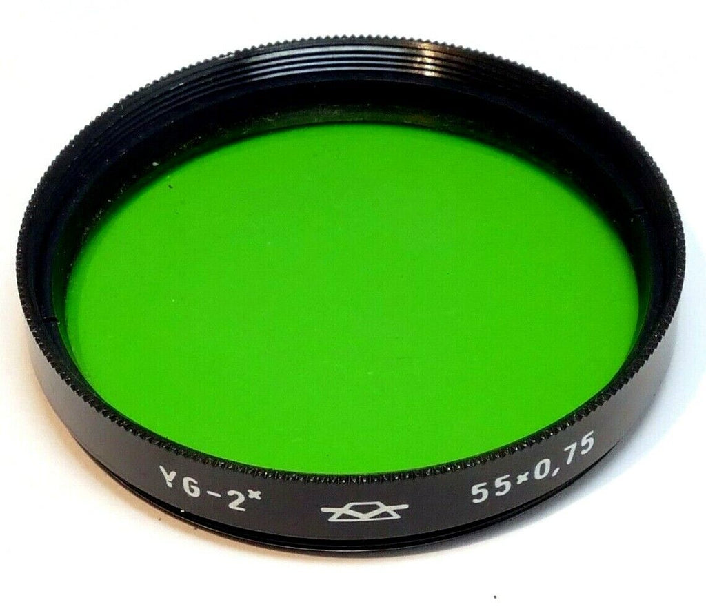 Zenit YG-2  MG  55mm Filter G-2  Green 2 55x0.75mm
