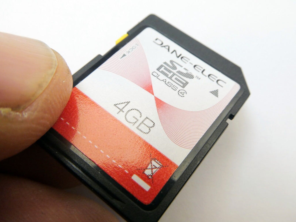 Dane-Elec  4GB SD SDHC Card Camera memory Genuine SD card