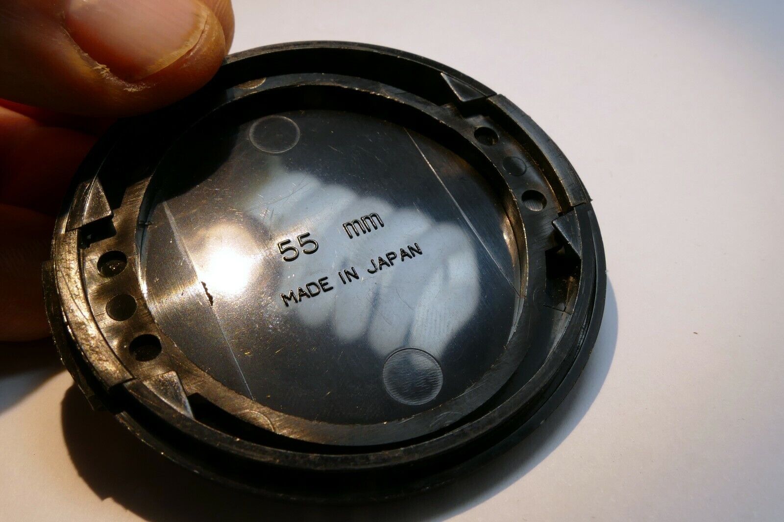 SIGMA 55mm Lens front Cap  original OEM (black)
