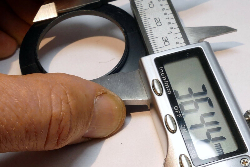 37mm to 46mm Filter ring screw in threaded (plastic ring only) step-up