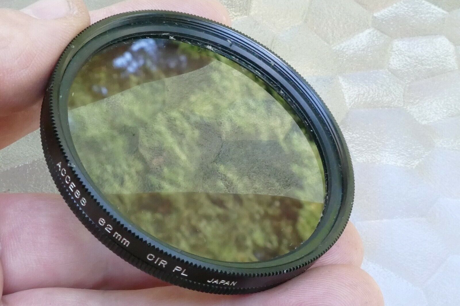 Access C-PL Circular Polarizing 62mm filter Lens Polar screw in for digital