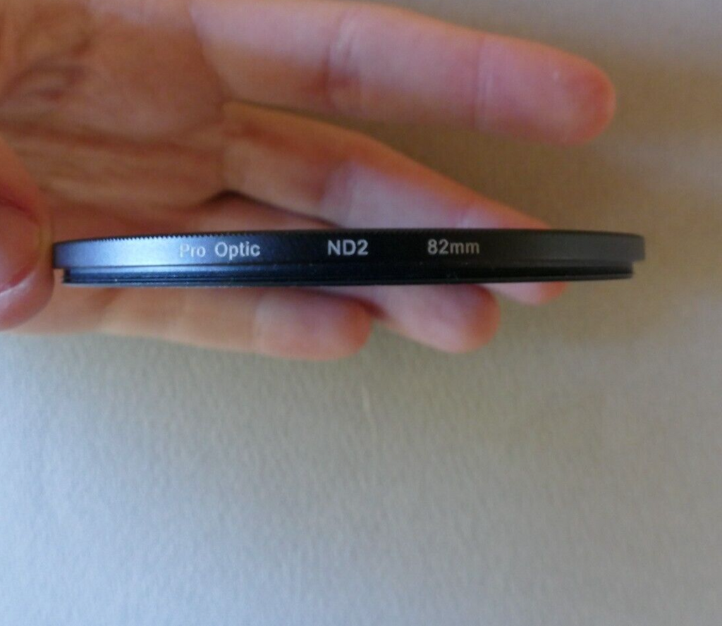 Pro Optic 82mm ND 2 Filter United States 2X Neutral Density wide angle