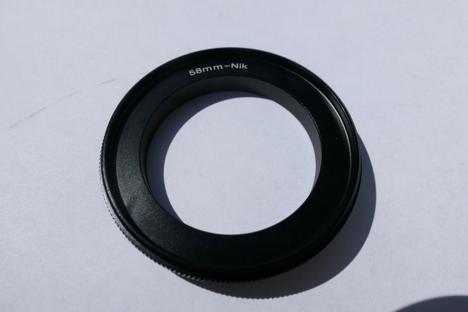 58mm Macro Reverse Lens Adapter Ring For Nikon camera F Ai-s AF-S Close-up D850