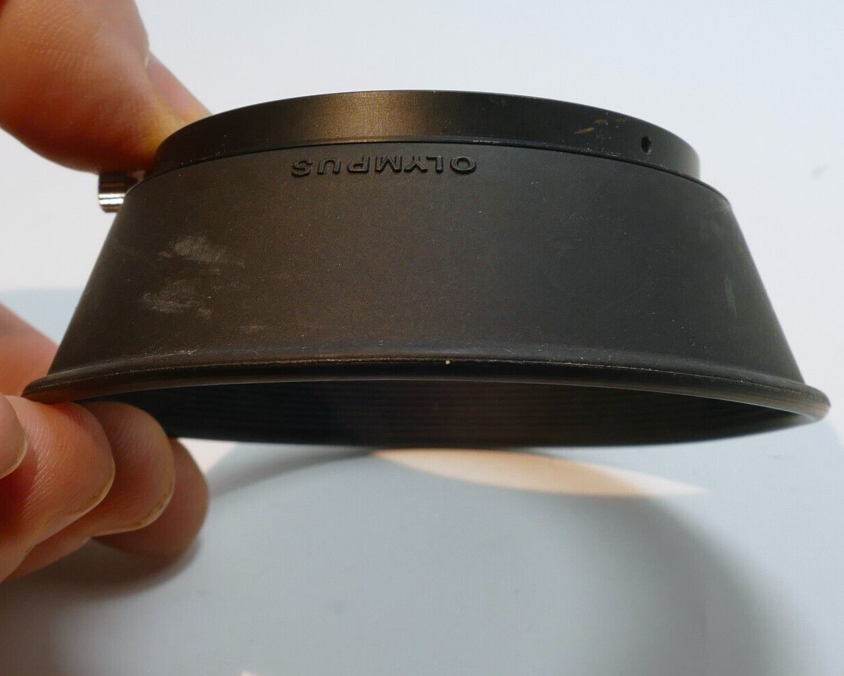 55mm Olympus OM 35-105mm f3.5-4.5 lens hood shade - OEM Genuine fits 24mm f2.0