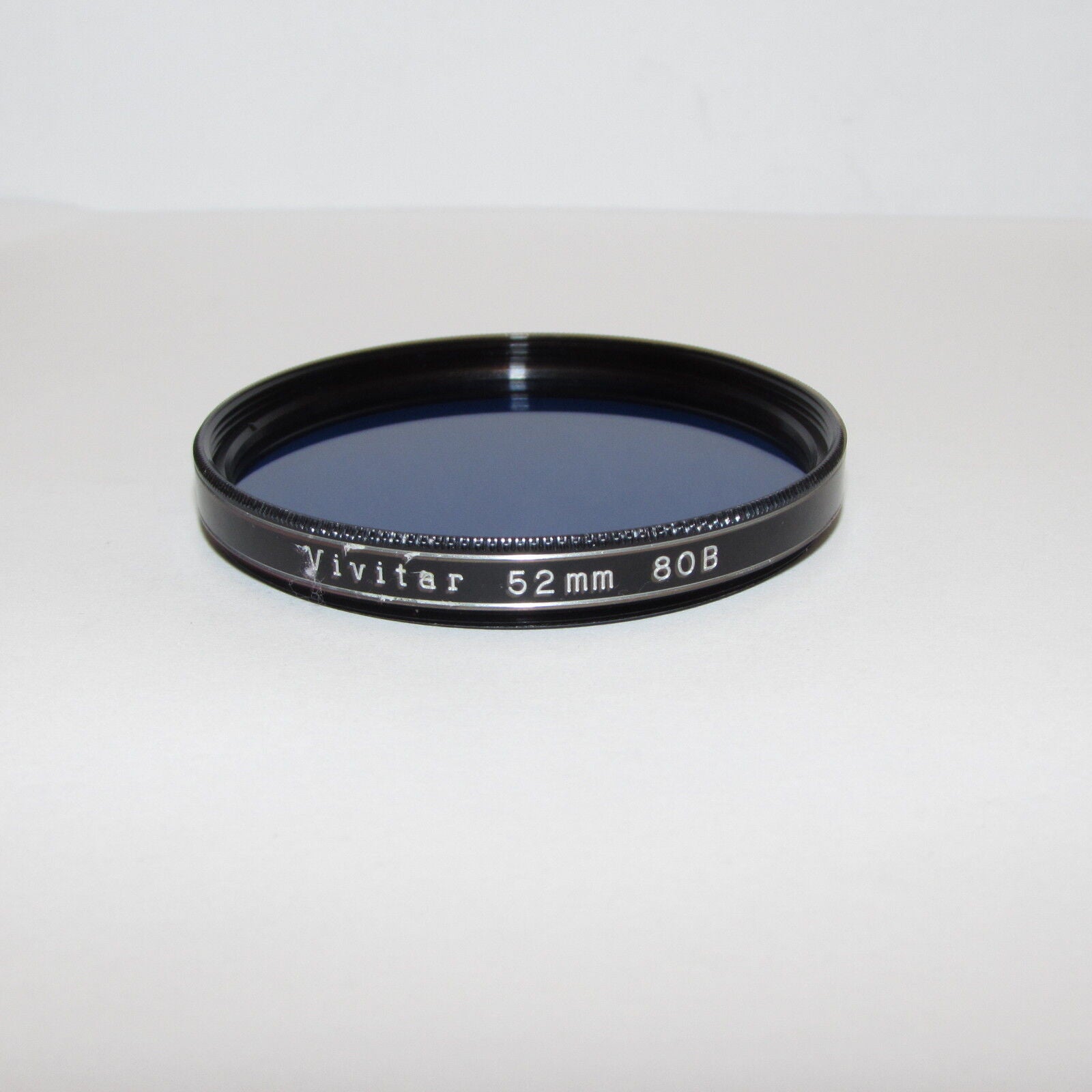 Used Vivitar 80B BLUE 52mm Lens Filter Made in Japan O30838