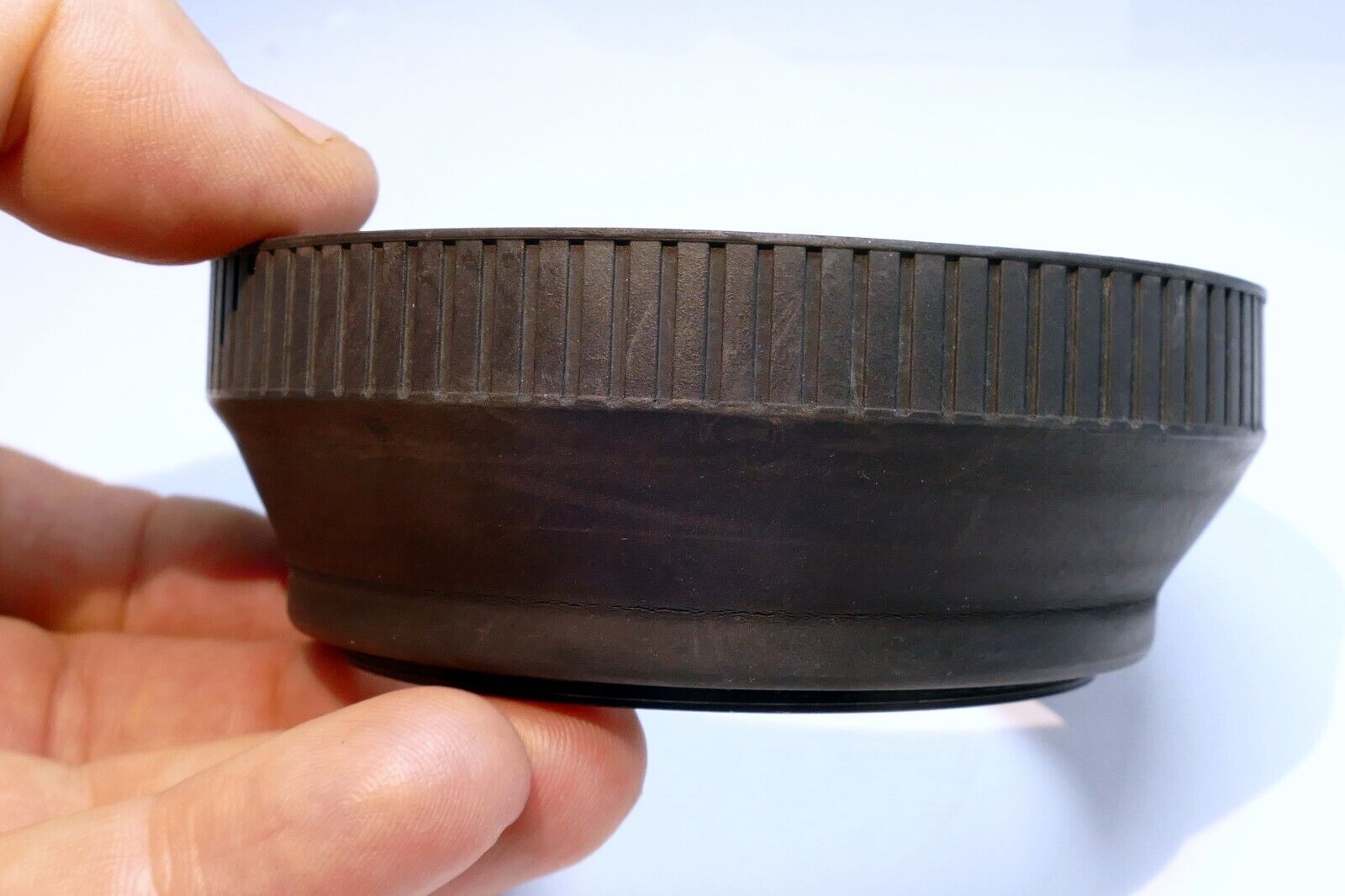 72mm Rubber Lens Hood Shade  double threaded