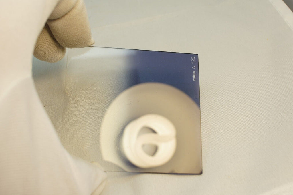 Cokin A 123 Gradual Graduated Blue B2 Light (A123) Filter Genuine Made in France