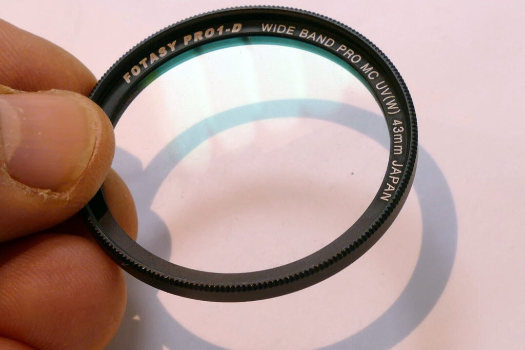 Fotasy PRO1-D 43mm MC UV Lens Filter Multi-Coated wide band pro wide angle