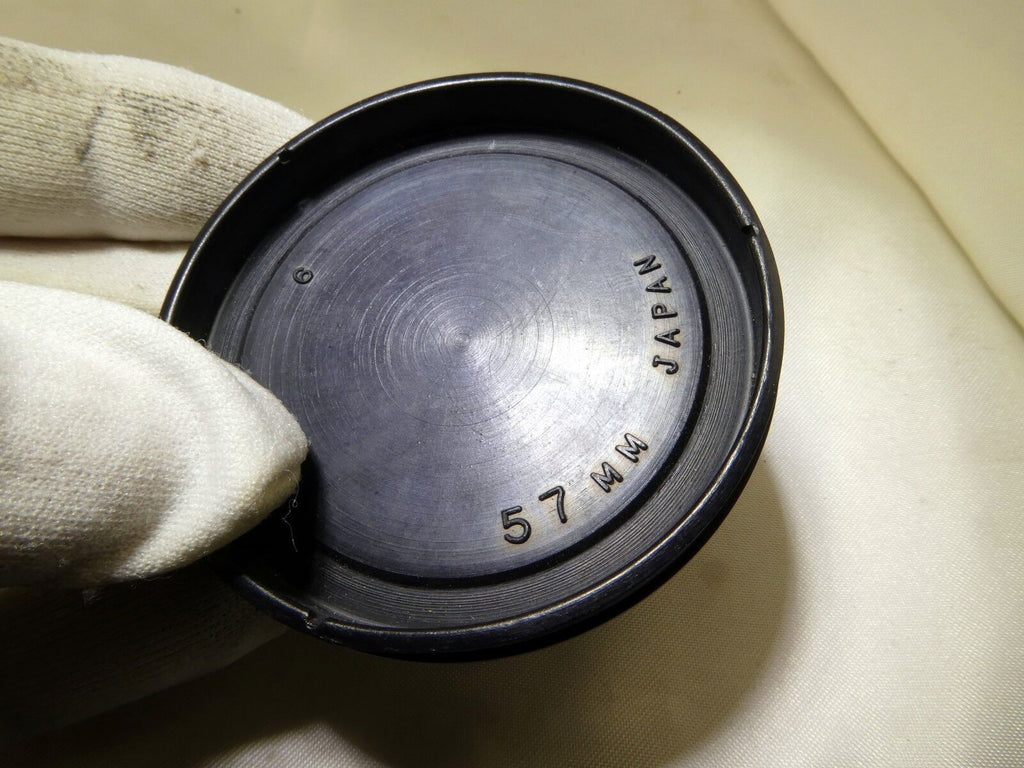 Vivitar 55mm 57mm ID Lens Front Cap Slip on type Plastic