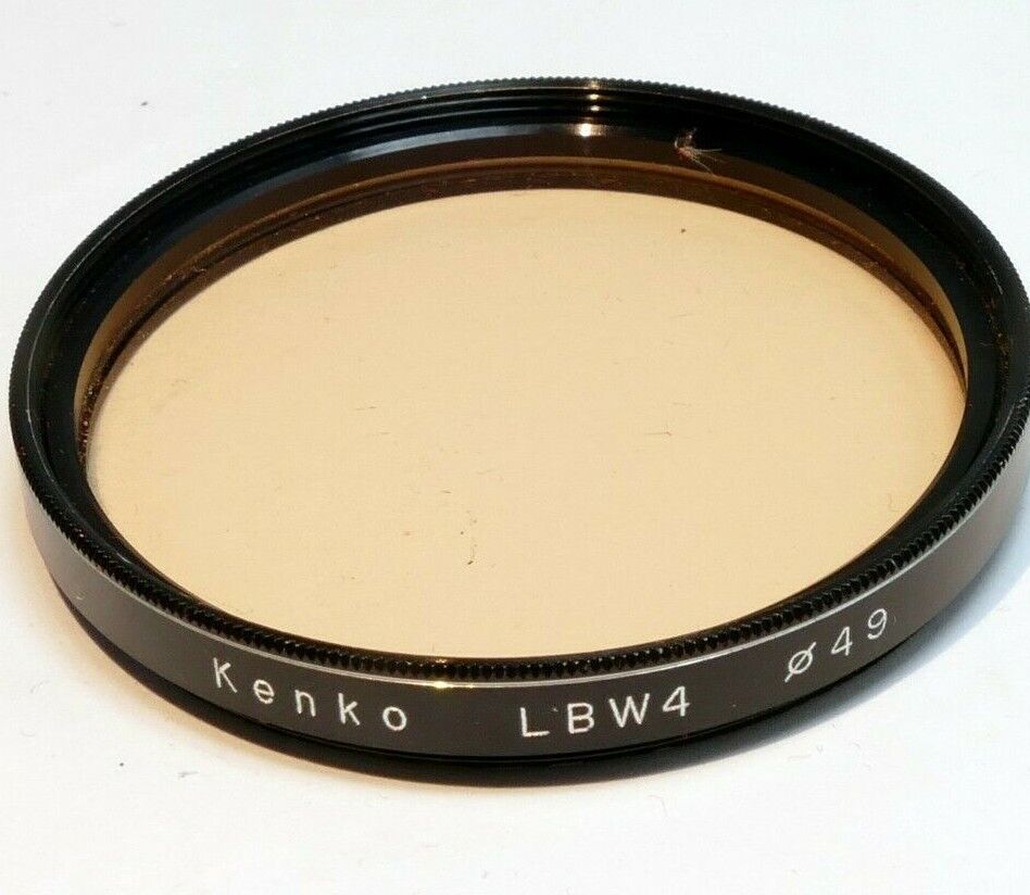 Kenko LBW4 49mm Filter  81D warming amber