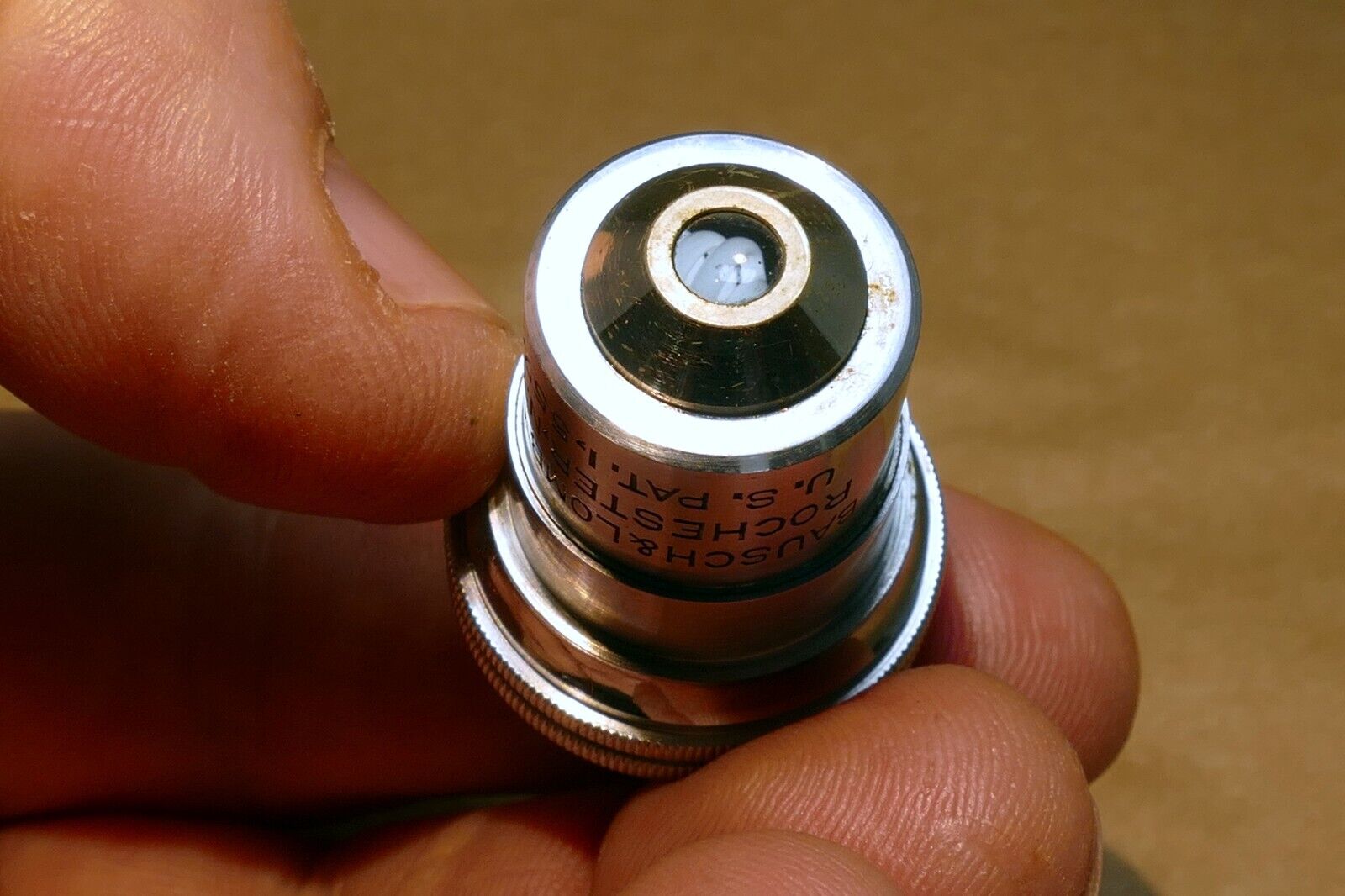 Bausch Lomb 10X 16mm 0.25 Divisible Microscope Objective Rochester NY