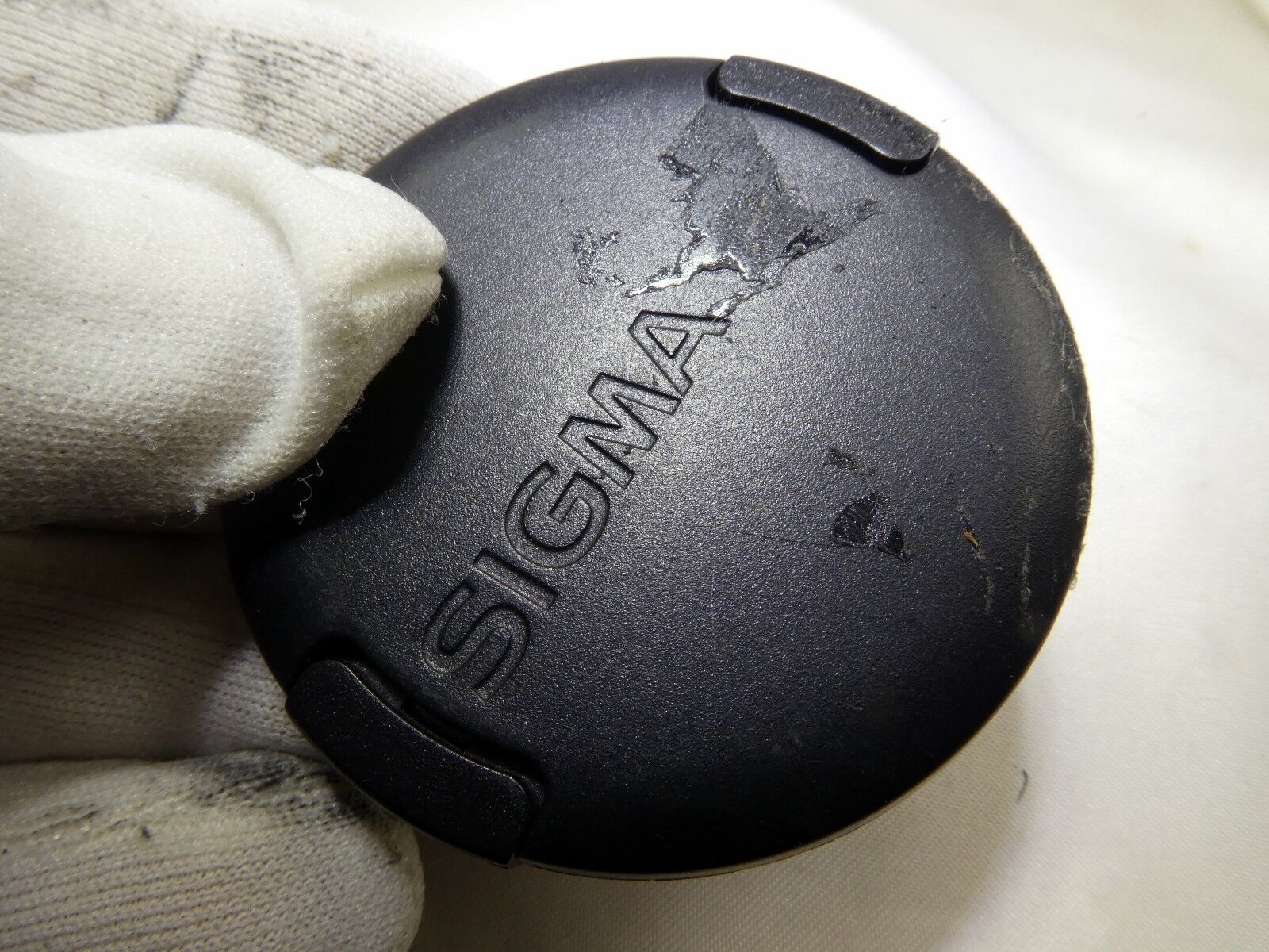 Sigma 52mm Front Lens Cap Snap on type all Black
