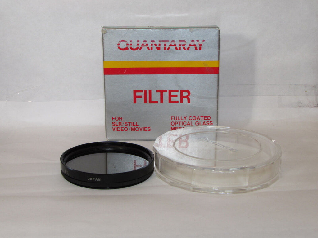 Used Quantaray PL Polarizing  55mm Lens Filter Made in Japan  O40151