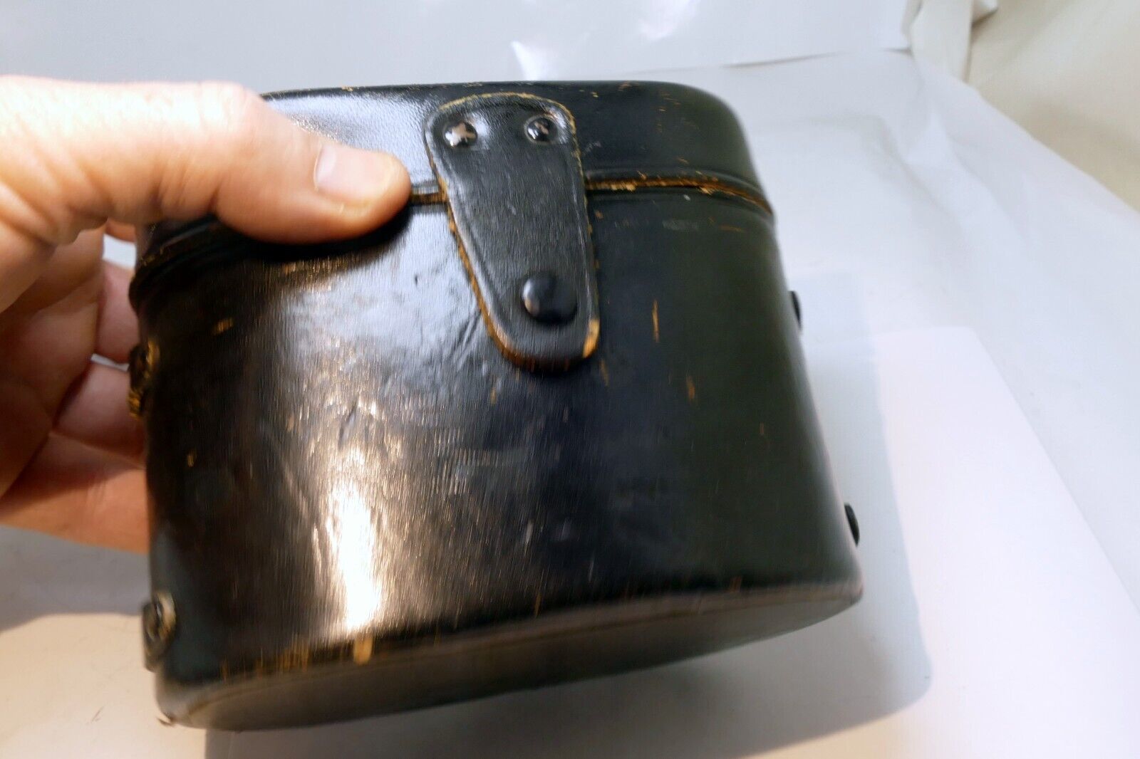 Mamiya Sekor 180mm f4.5 Hard case for lens TLR Black 18cm 13.5cm (fits 13.5cm)