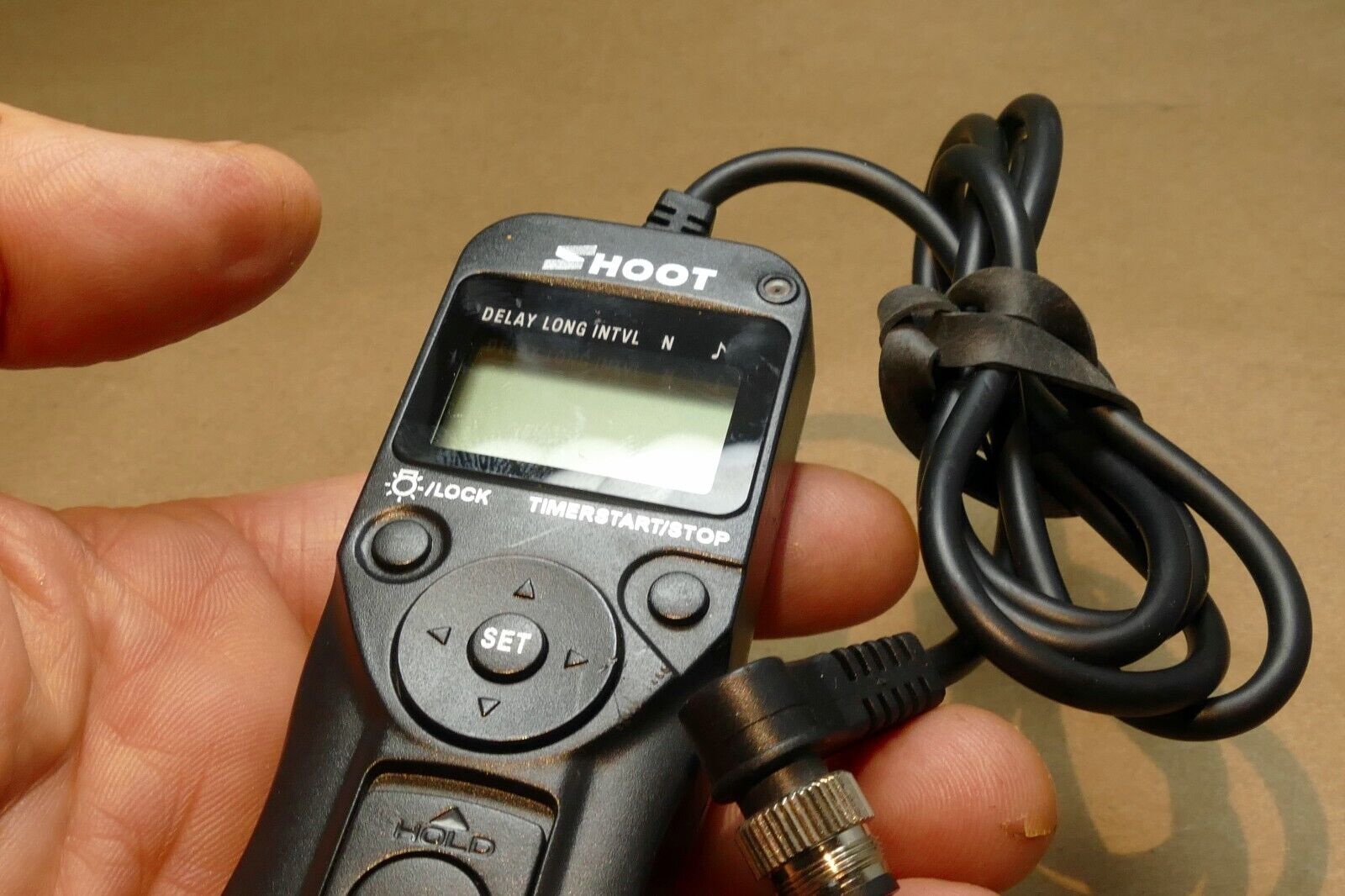 Timer Remote Shutter Release For Nikon with 10-Pin Connection D810 D3X cameras