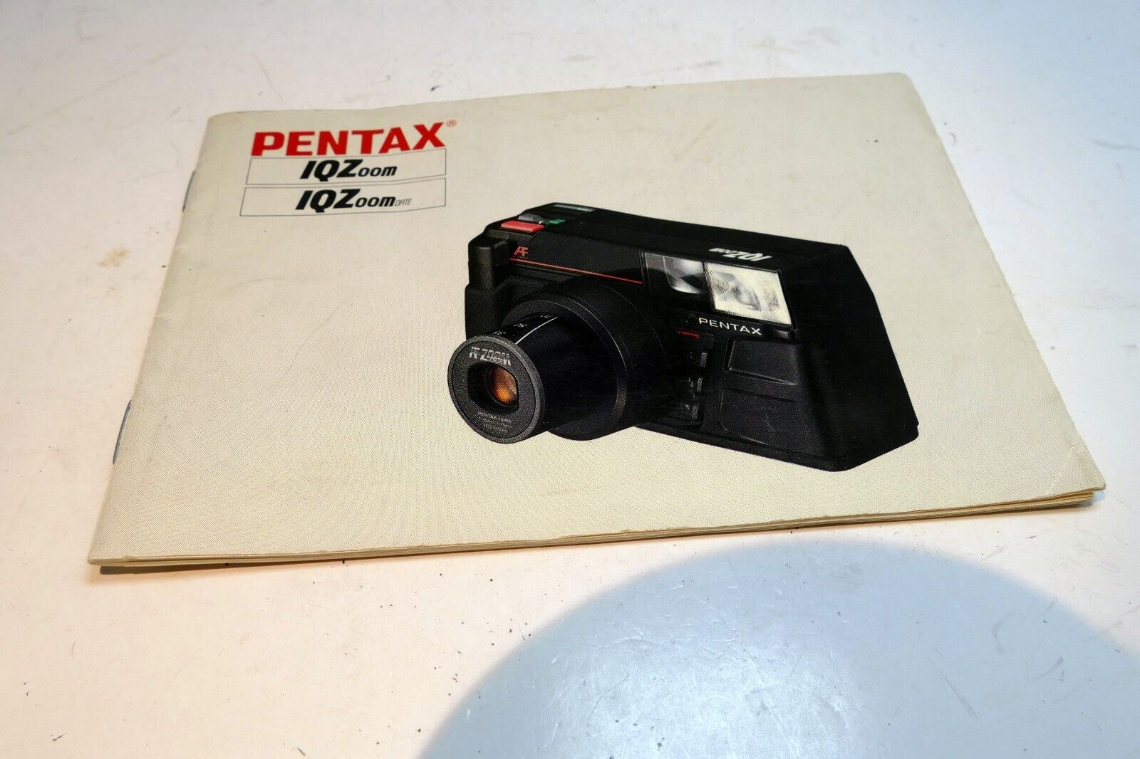 Pentax IQ zoom  35mm Camera User's Manual Instruction Guide