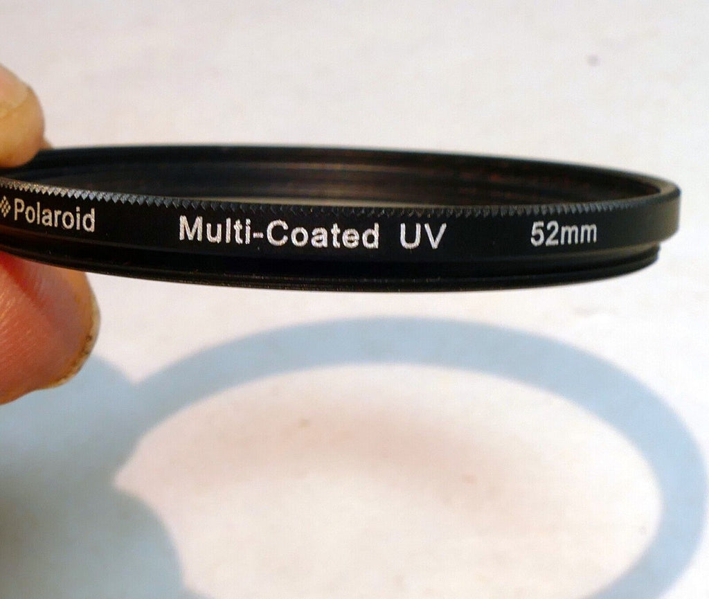 Polaroid 52mm UV Clear Filter Multi-Coated wide angle