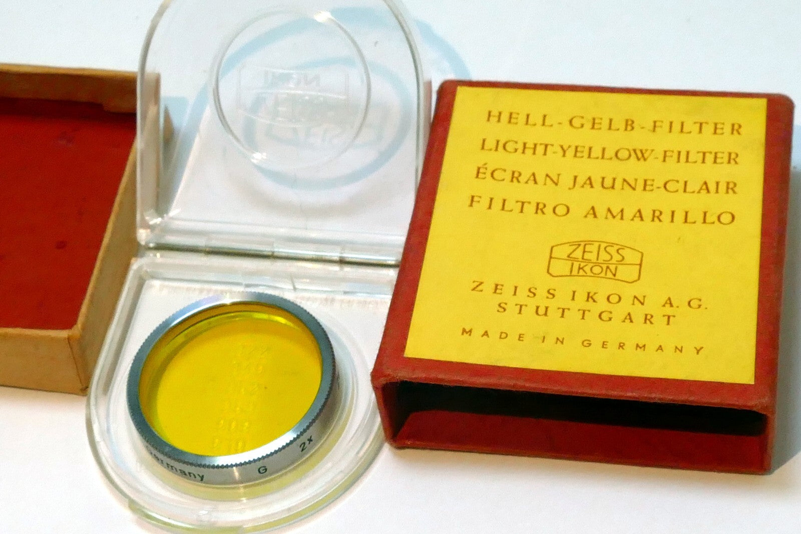 CARL ZEISS IKON 352 / Yellow G S 27 2X FILTER  27mm