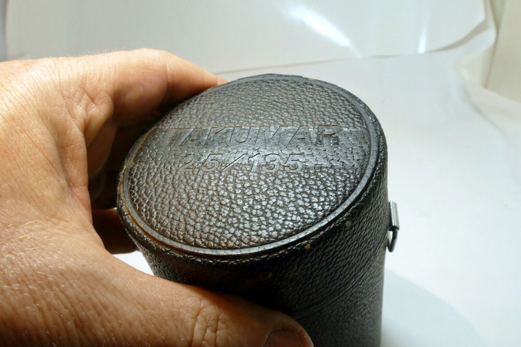 Pentax Hard Case for SMC-Takumar 135mm f2.5 M42 lens (fits 85mm)