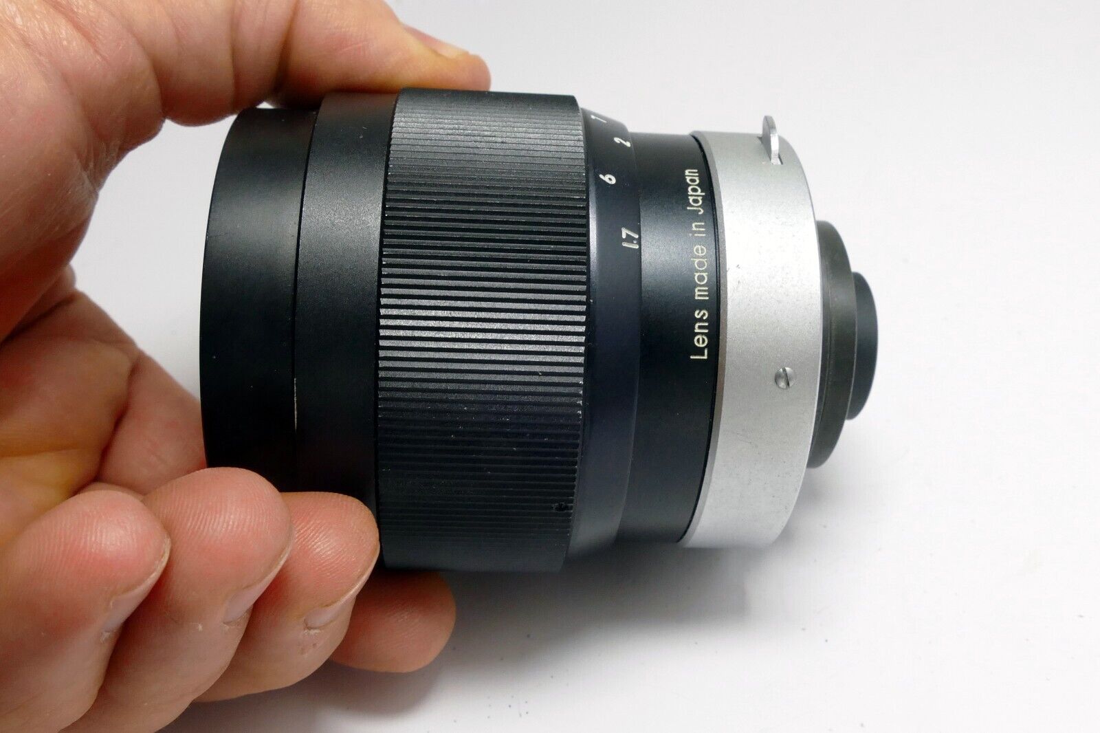 Topcon 135mm f/4 UV Topcor Lens - for parts or repair with fungus haze