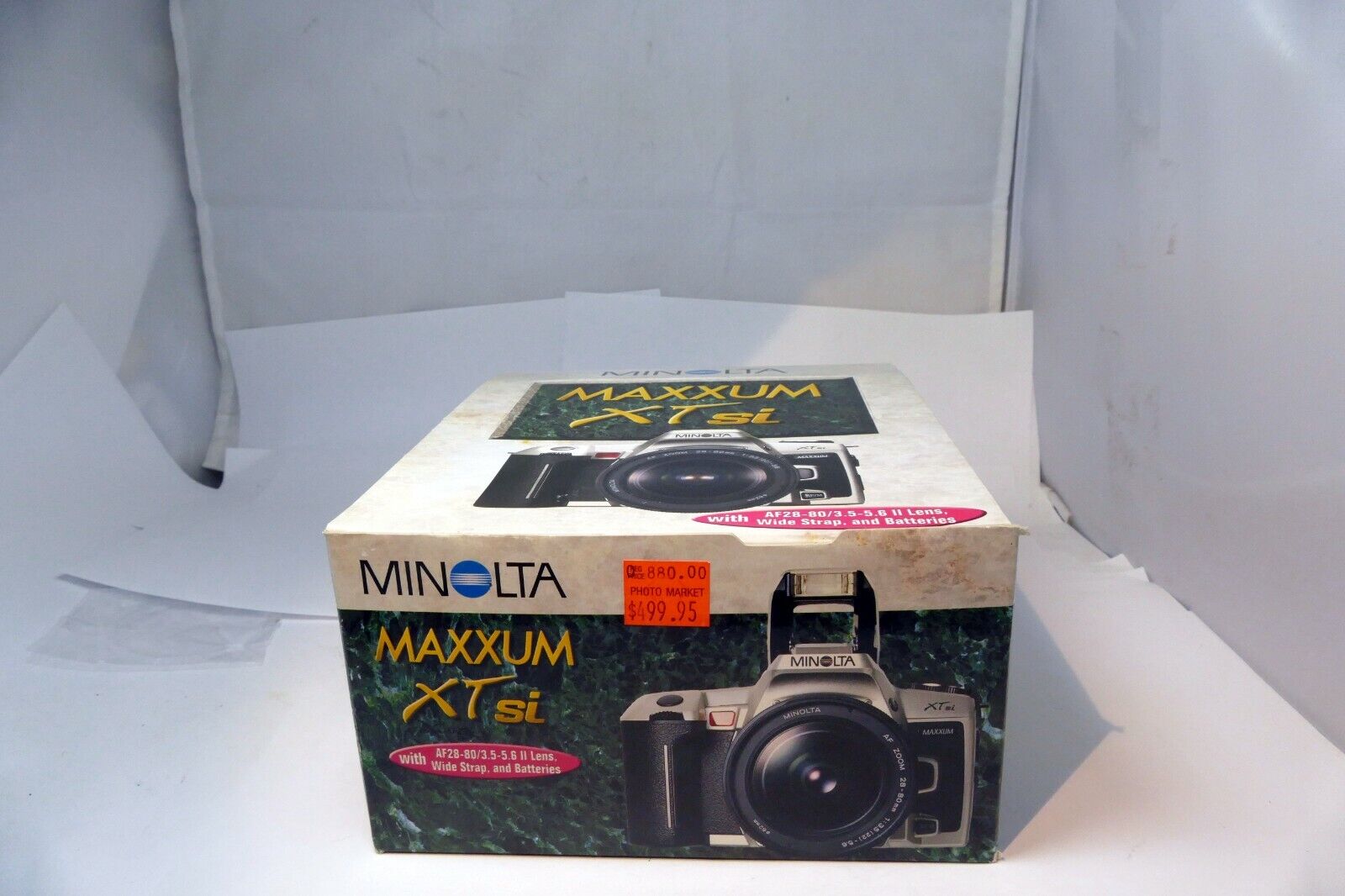 Empty Box for Minolta Maxxum XTsi camera (box only)