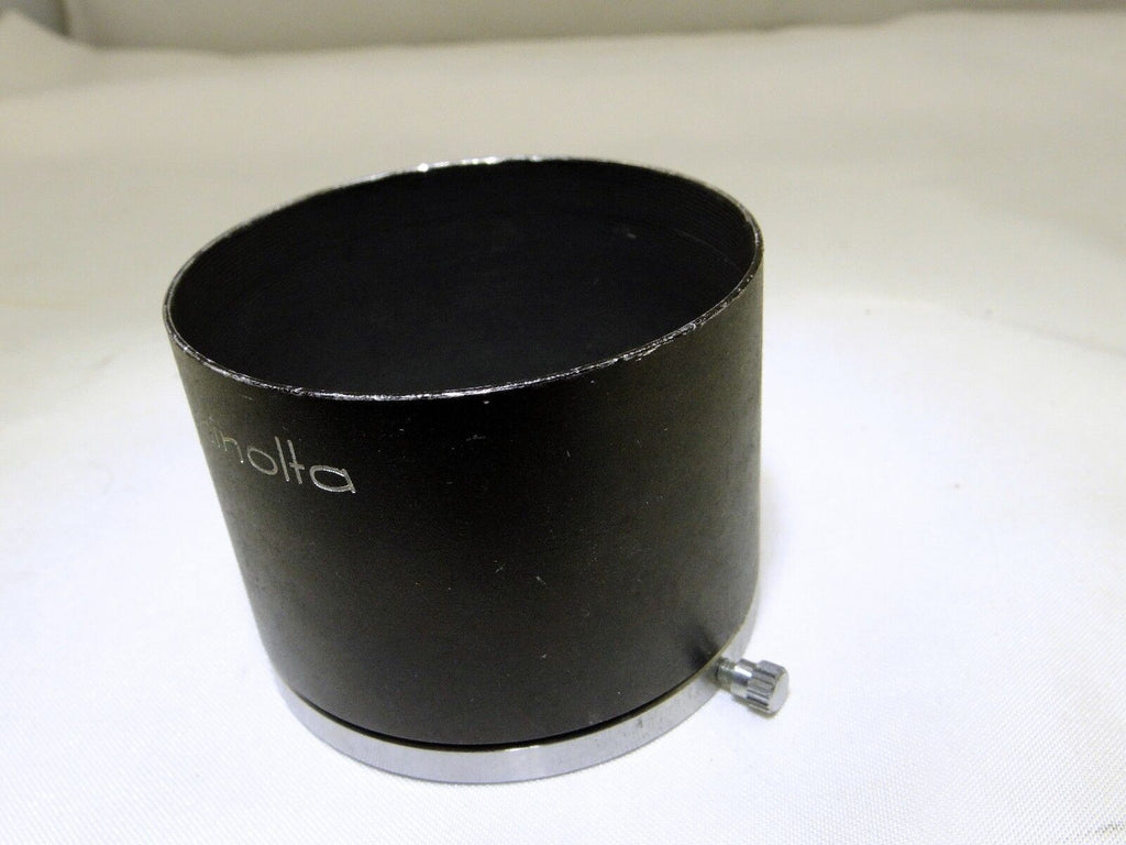 Lens hood Metal Minolta D48KD for 100mm f4  135mm f4.0 TC SR 46mm slip on type
