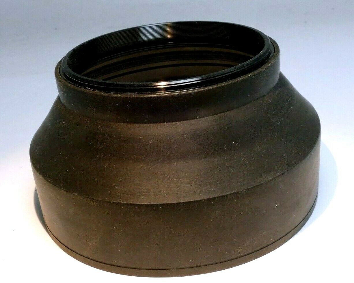 72mm rubber Lens Hood Shade screw in double  threaded for  Telephoto 300mm