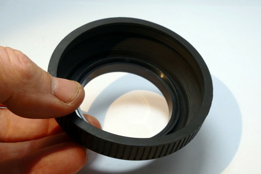55mm Rubber Lens Hood Shade screw in Telephoto 135mm f2.8 f3.5