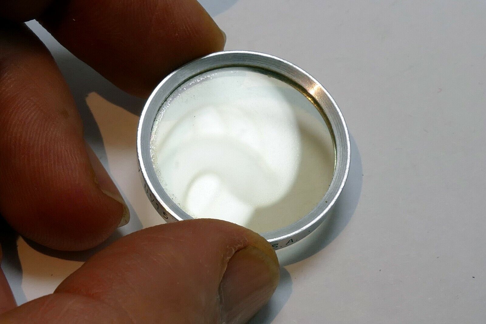 Milo series V 5 UV 15 filter clear (with minor separation)