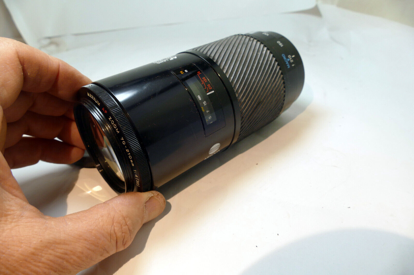 Minolta 70-210mm f4 AF Lens SONY A mount α37 α67 α57 α58 α68 beercan  works good